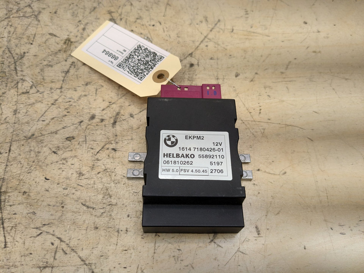 06-13 OEM BMW E82 E88 E90 E92 E93 Helbako Fuel Pump Relay Control Module EKPM2