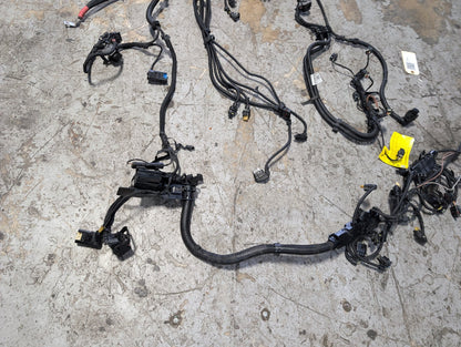 2017-2023 BMW G30 530i B46B20O0 Engine Motor Transmission Wiring Wire Harness SET 8642929