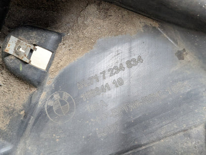 2007-2013 BMW X5 E70 Front Left Driver Wheel Fender Liner Splash Guard 7234832