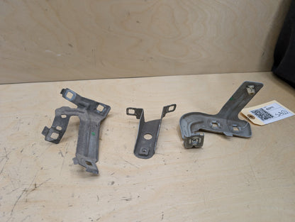 12-20 OEM BMW F30 F32 F33 F36 Front Left Driver Fender Wing Holder Bracket SET