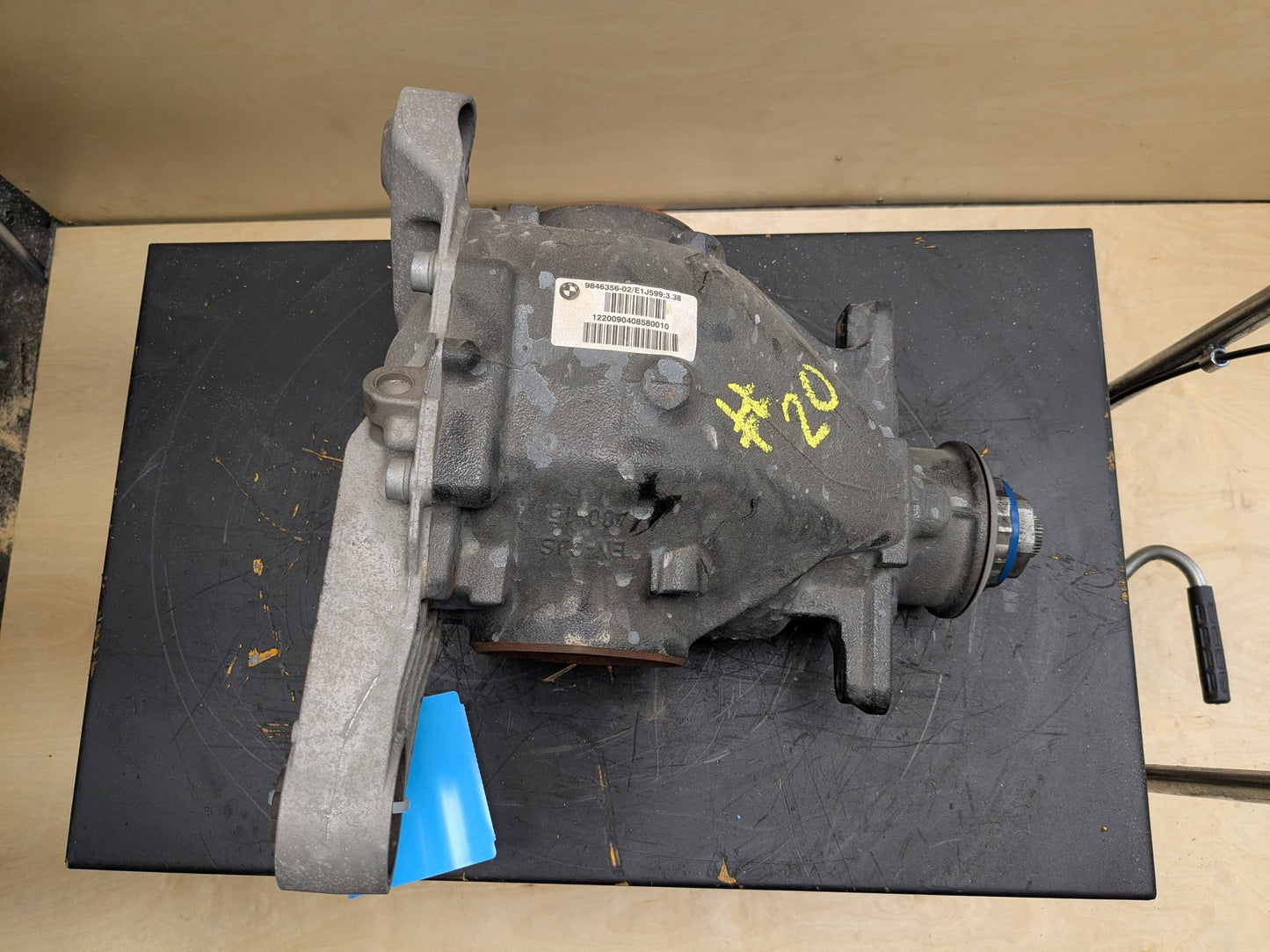 2019-2025 BMW X5 G05 OEM 3.0L RWD REAR AXLE DIFFERNTIAL CARRIER 3.38 RATIO *68K*