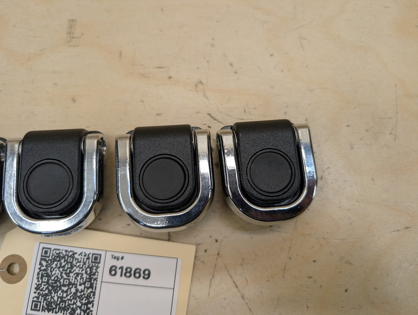 OEM BMW E70 E83 F15 F25 G01 X3 X5 Trunk Cargo Latch Tie Down Hook Clasp Ring (4)