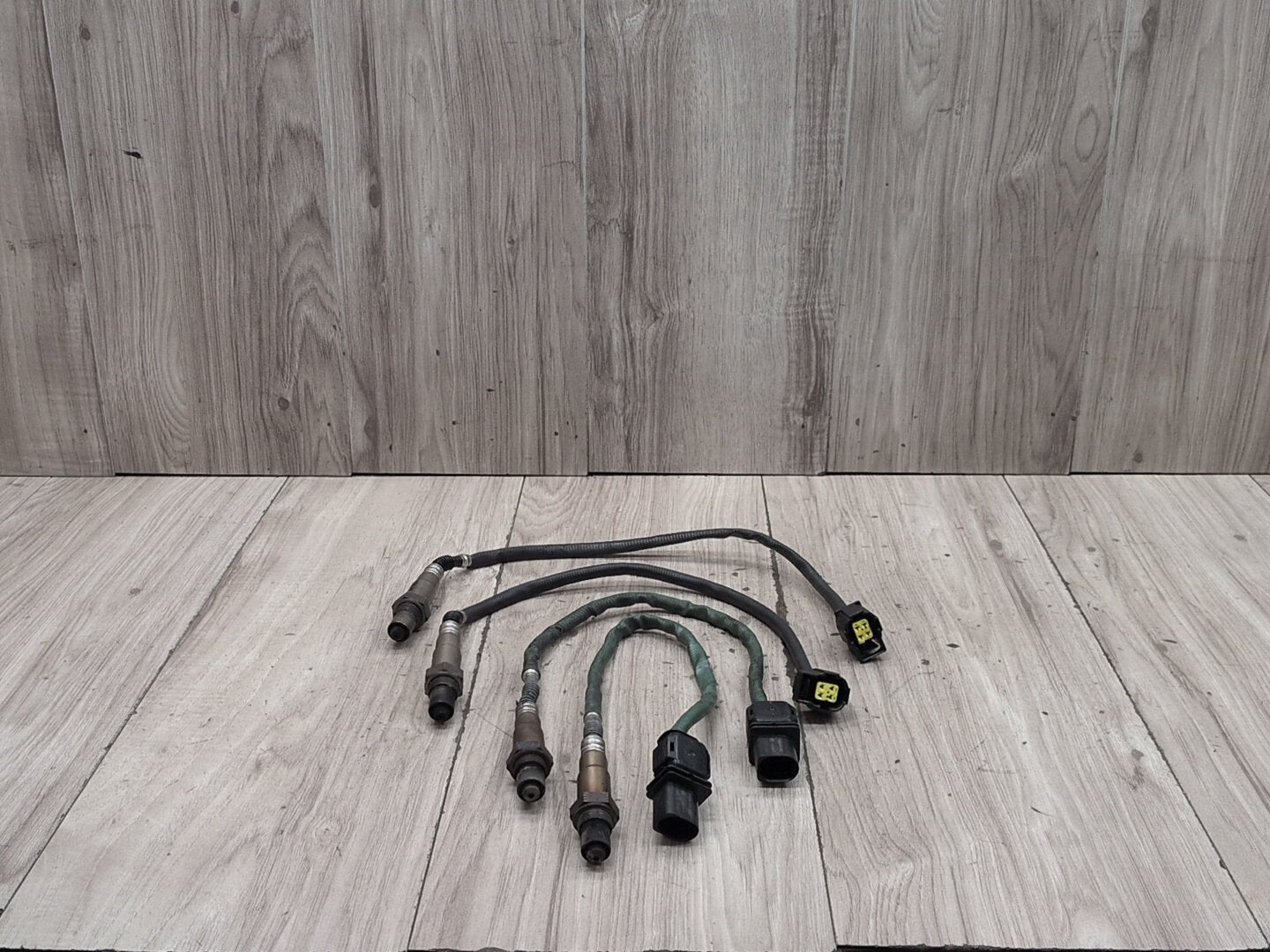 2009-2012 Mercedes-Benz E550 W212 Cat Catalytic Oxygen O2 Lambda Probe Sensors SET 0258017287 OEM
