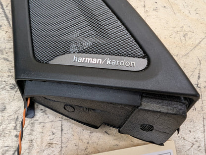 2010-2017 BMW 535i GT xDrive F07 Front Left Right Door Triangle Corner Speaker Assemblys SET 7197867