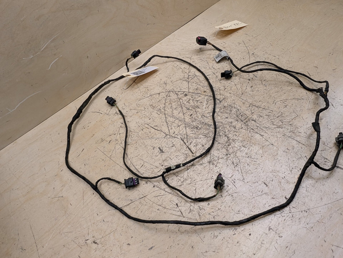 2016-2019 BMW 740i G12 Rear Bumper PDC Parking Sensor Wiring Wire Harness 6802846 OEM