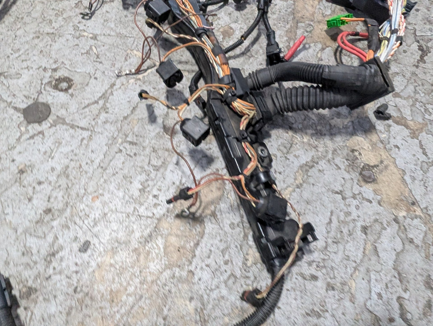 2007-2013 BMW E93 335i N54B30A Engine Motor Wiring Wire Harness 7543924
