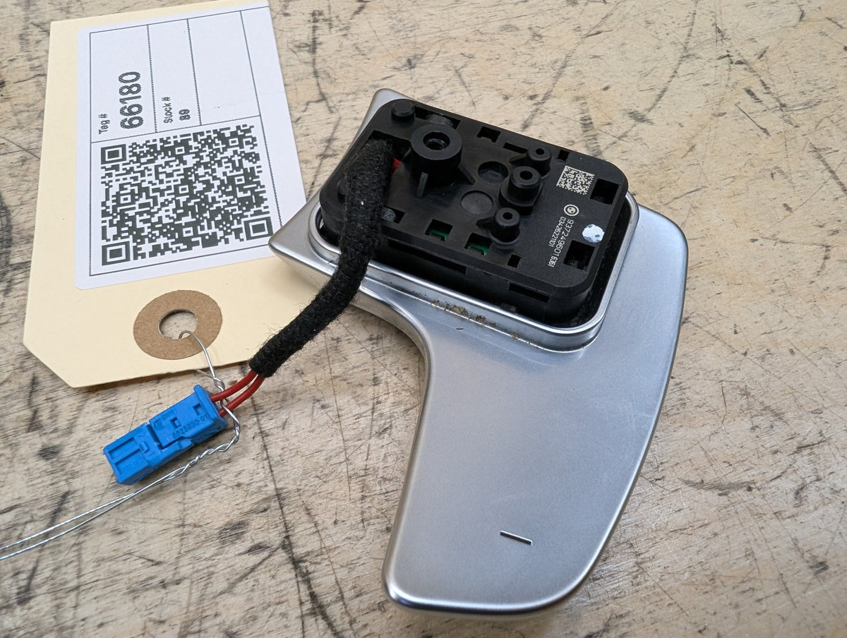 2016-2019 BMW 740i G12 Left Driver Steering Wheel Paddle Shifter 9372496 OEM