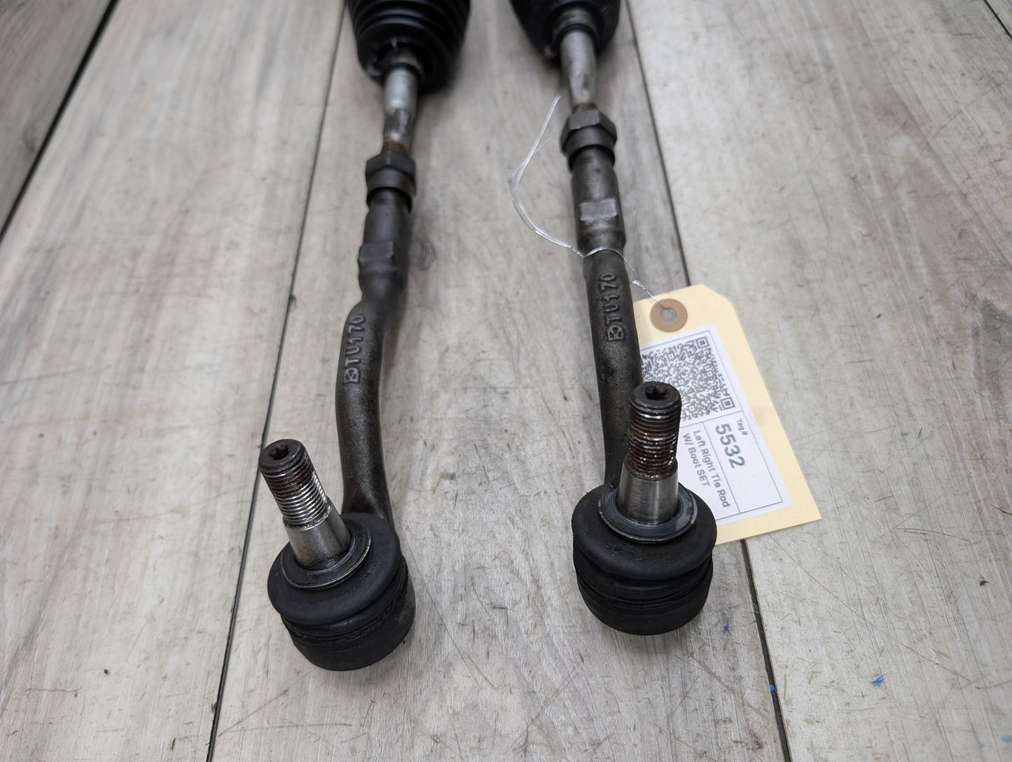 2013 BMW X5 E70- Left Right Tie Rod W/ Boot SET