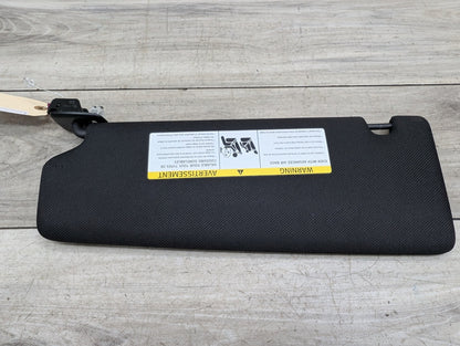 17-20 OEM BMW F90 G30 530 540 M550 M5 Interior Right Passenger Sun Visor Black