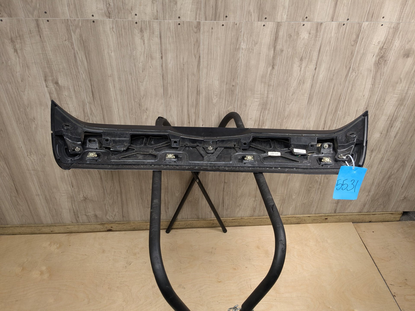 OEM BMW G01 X3 Rear Tailgate Liftagte Trunk Roof Upper Wing Spoiler Black