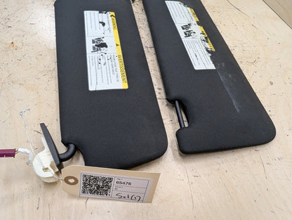 2010-2017 BMW 535i GT xDrive F07 Front Left Right Sun Visor SET 8047533 OEM