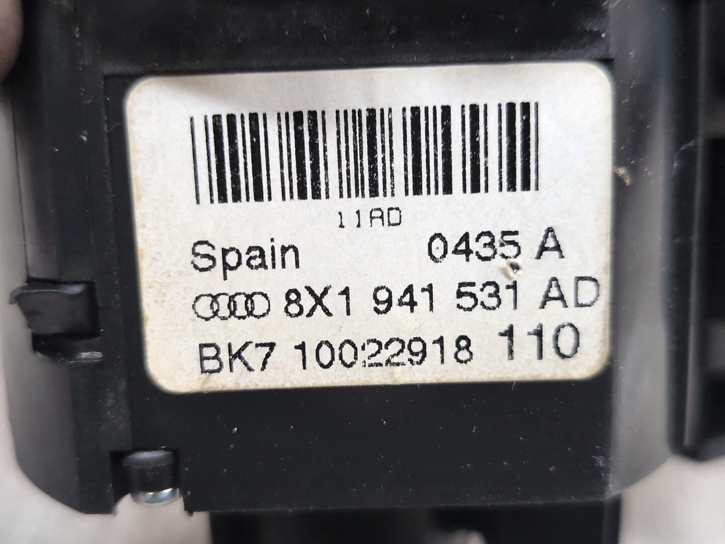 2015-2018 Audi Q3 8U Headlamp Switch 8X1941531AD
