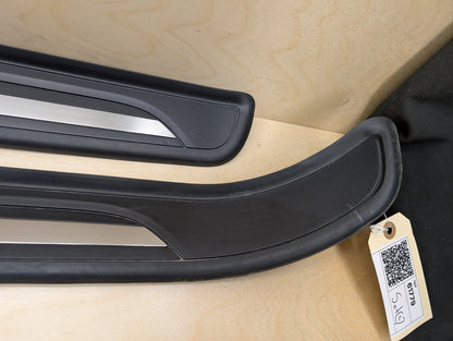 2007-2013 BMW 335i E93 Front Left Right Scuff Plate Door Sill SET 7178597