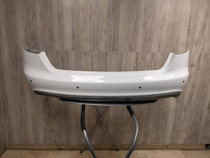 2009-2012 Audi S4 B8 Rear Bumper Cover White T9/ Y9C