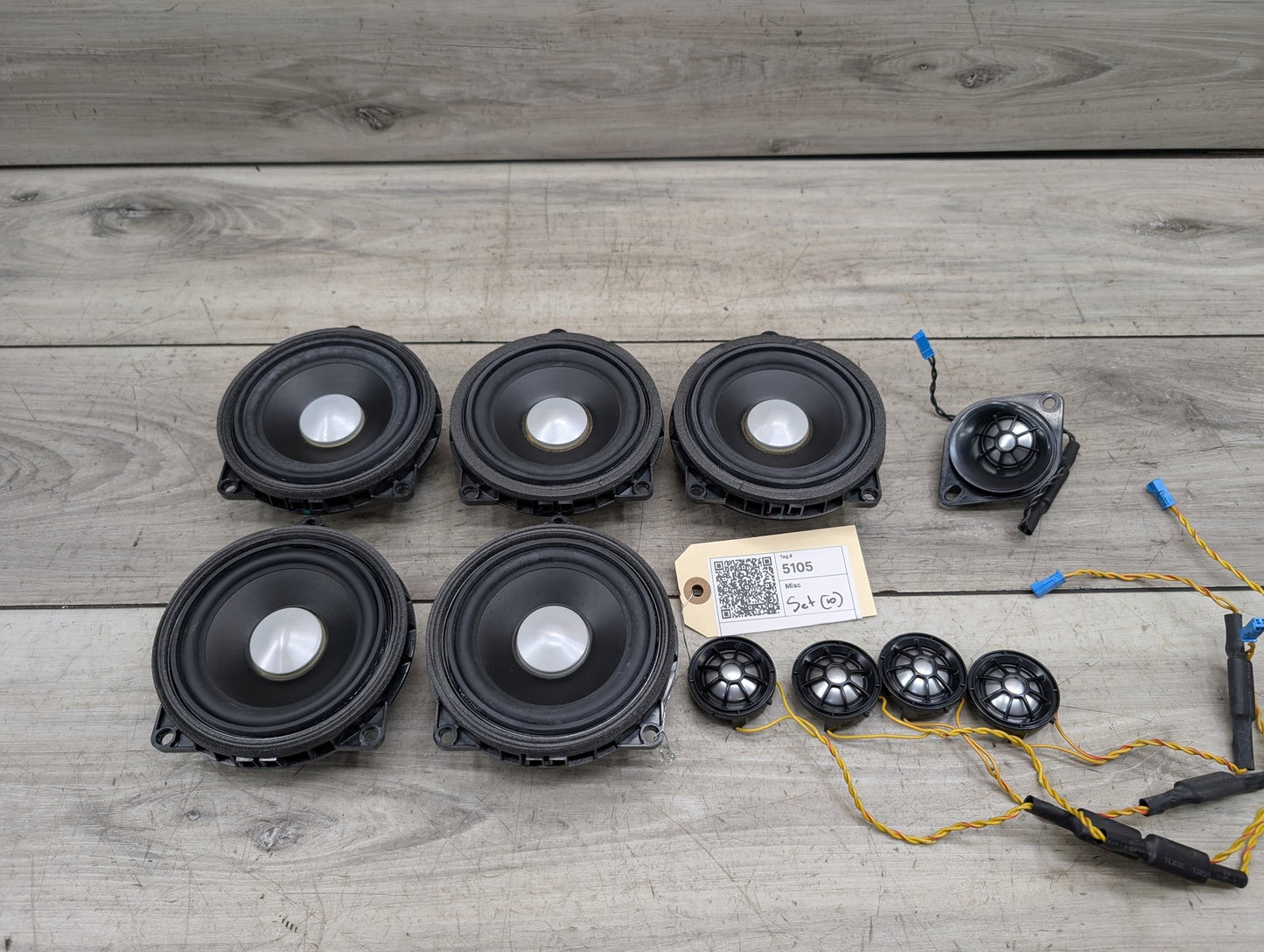 OEM BMW F30 F32 F82 M4 G12 Sound System Speaker Subwoofer HARMAN KARDON SET