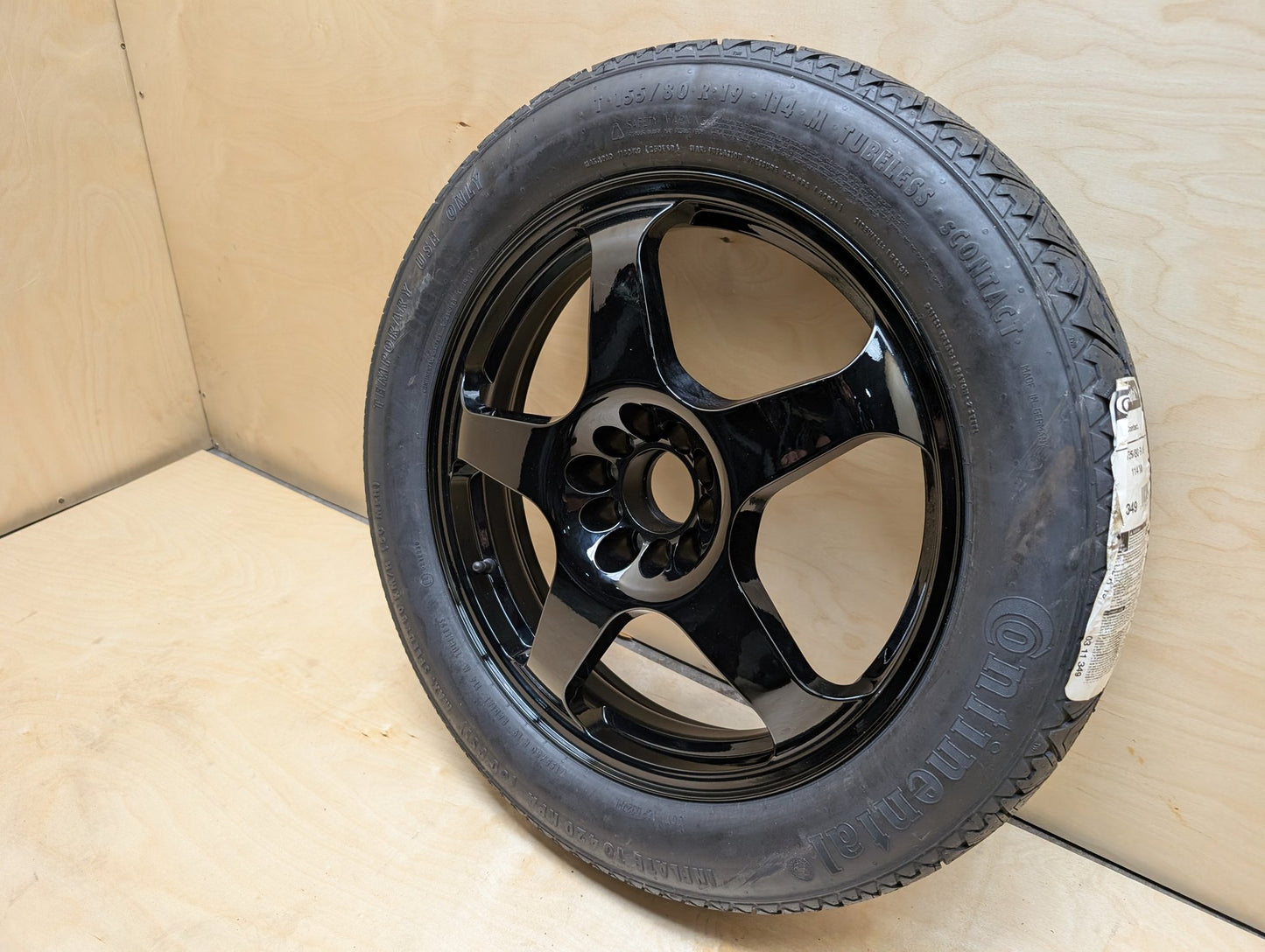 2021 BMW X5 G05- Emergency Spare Wheel Rim Tire