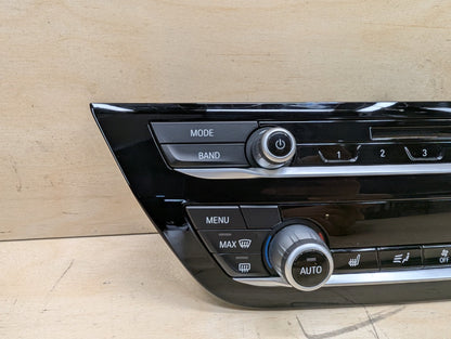 18-21 OEM BMW G01 F97 X3 X3M AC Climate Control Panel Radio Media Buttons