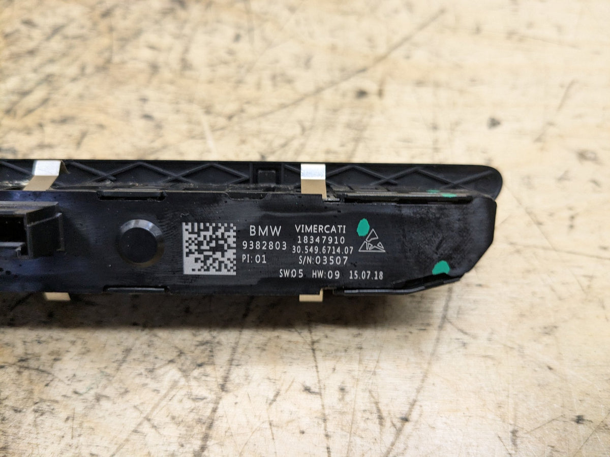 2016-2019 BMW 750i G12 Front Left Driver Seat Memory Switch 9382803 OEM