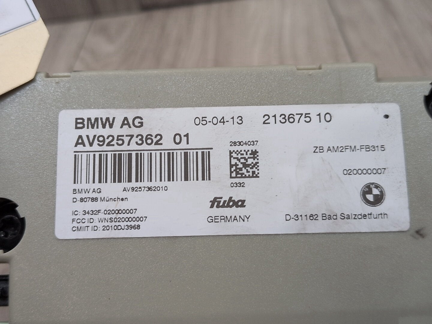 OEM BMW F06 F10 F13 M5 M6 Radio Antenna Amplifier Module