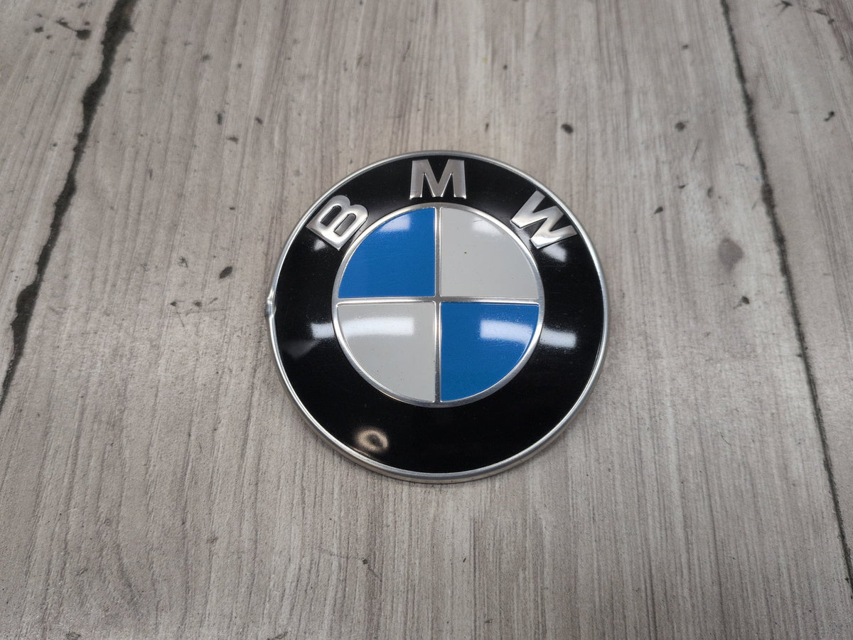 OEM BMW E82 E92 F02 F10 F22 F30 F44 F82 Rear Trunk Lid Round Emblem Logo 82MM