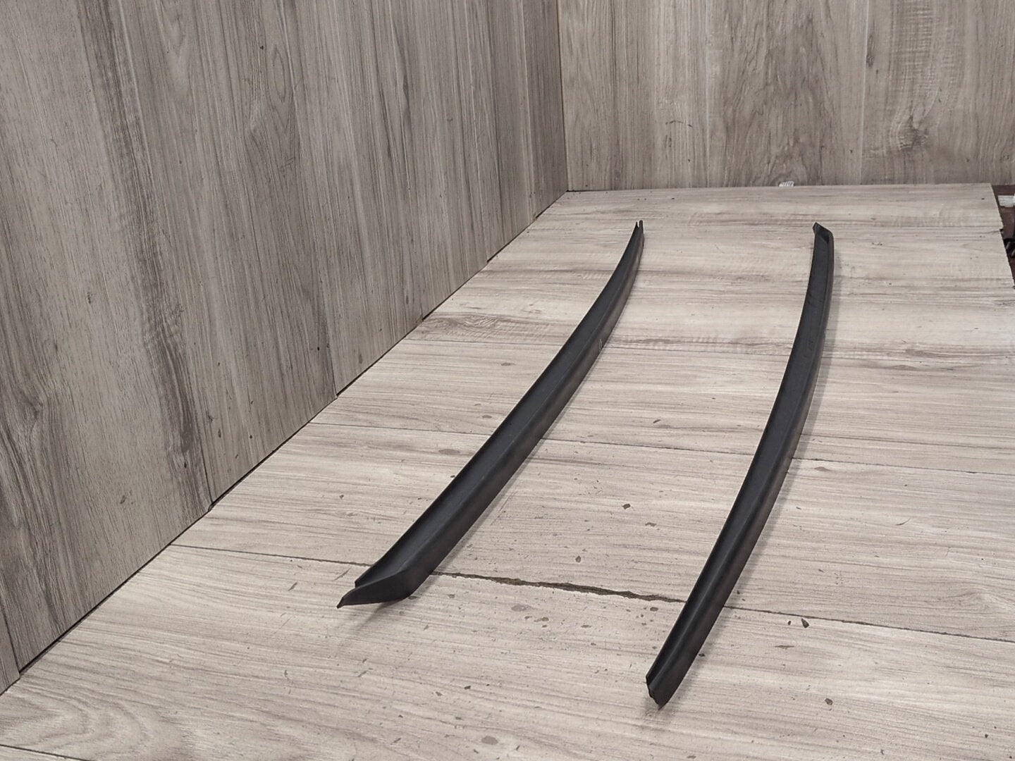 2018-2023 Audi S4 B9 Front Left Right Side Windshield Drip Trim Molding SET 8W0854327C
