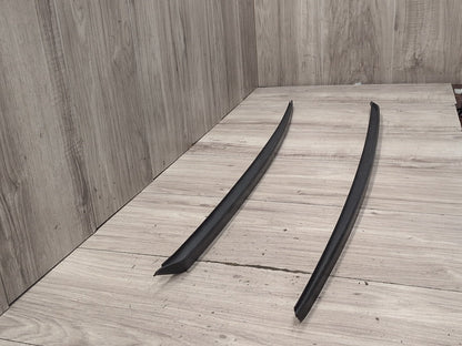 2018-2023 Audi S4 B9 Front Left Right Side Windshield Drip Trim Molding SET 8W0854327C
