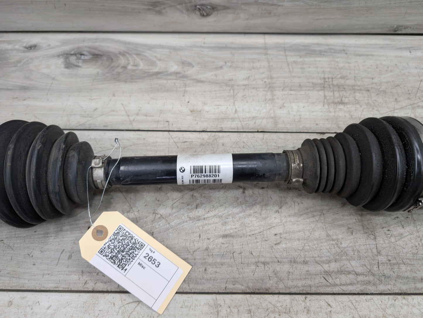 14-19 OEM BMW F15 F16 X5 X6 Front Right Passenger Output Shaft CV Joint Axle
