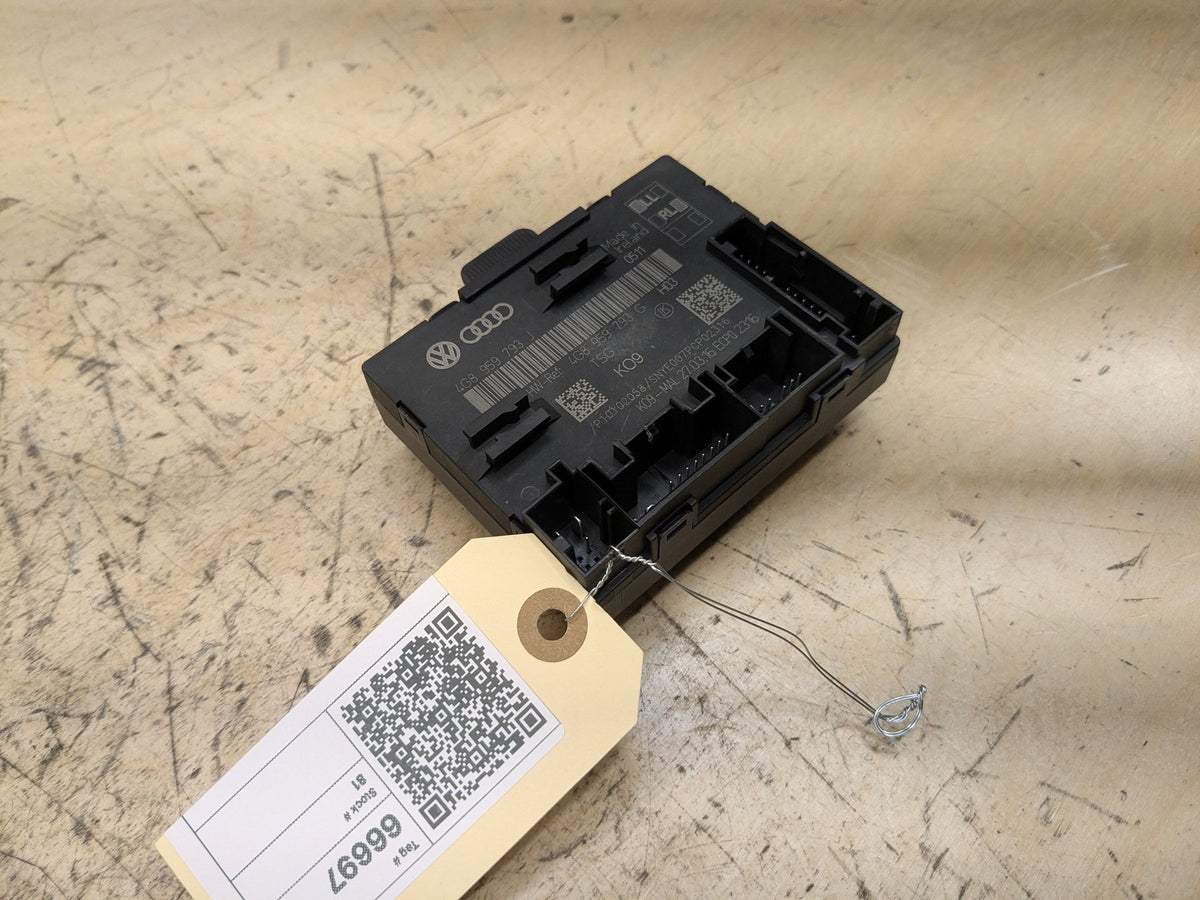 2012-2018 Audi A6 C7 Front Left Driver Door Control Module 4G8959793J OEM