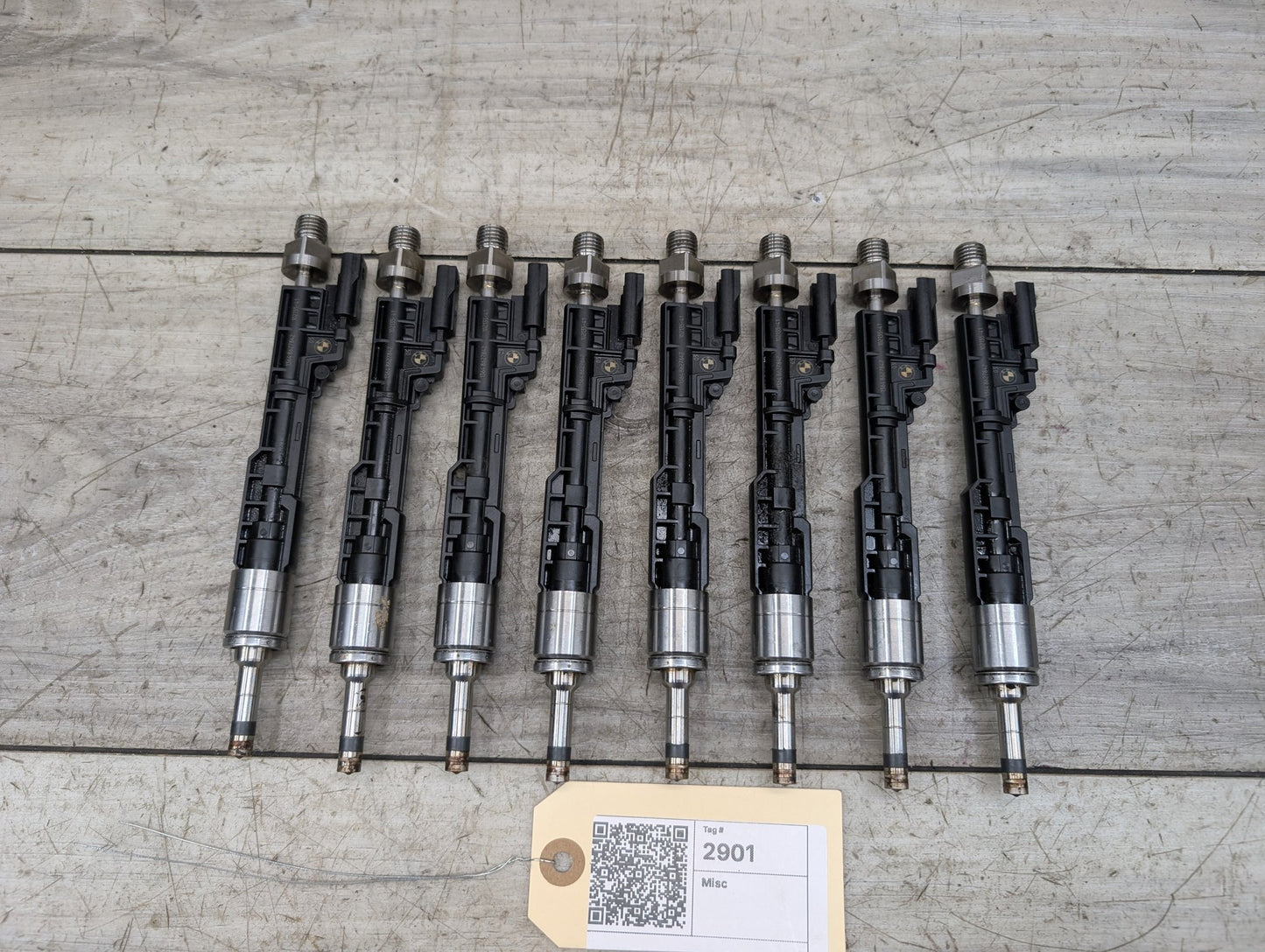 2014 - 2018 BMW X5 F15 Engine Motor Fuel Injector SET 8627842 N63B44O1