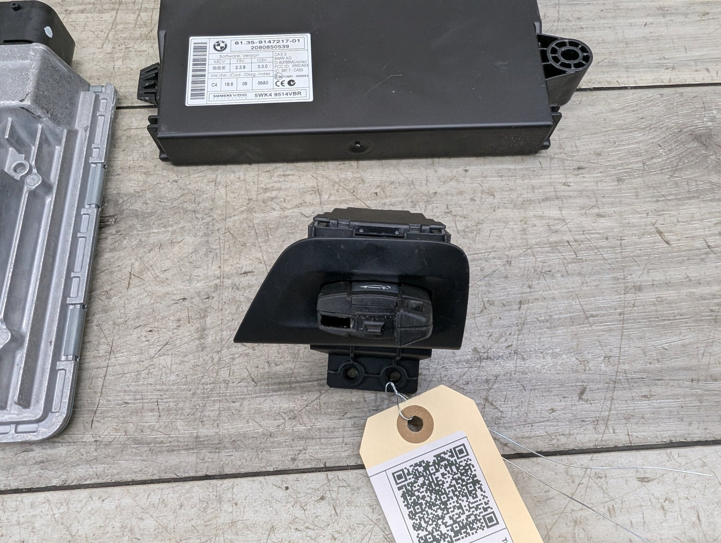 OEM BMW 128i E82 - Engine Motor ECU DME Computer w/ Cas & Key SET MSV80 7587166
