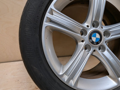 OEM BMW F30 F32 F33 F36 328 335 428 Wheel Rim 17x7.5 ET:37 Star Spoke Style 393
