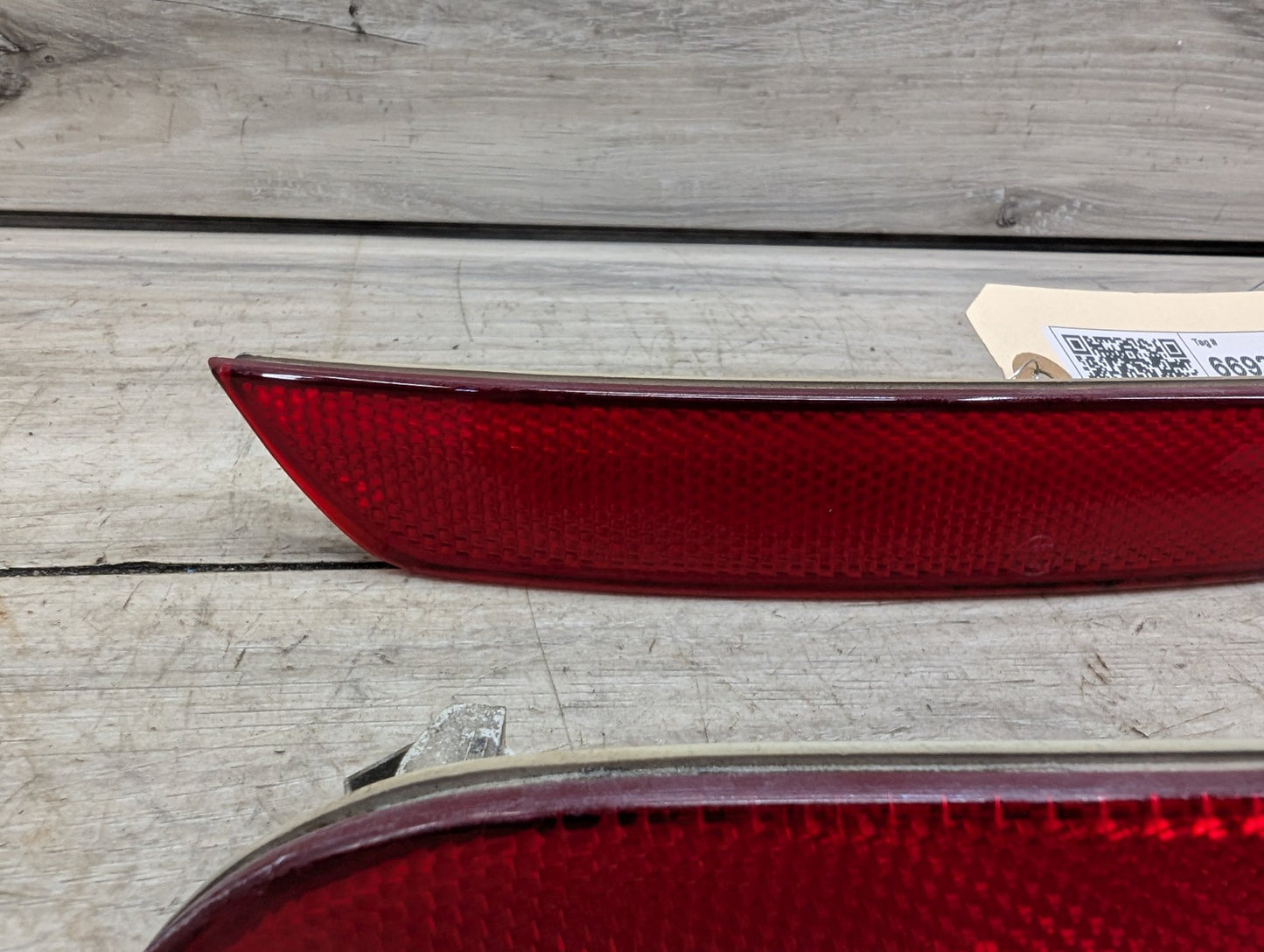 2009-2015 BMW 750Li F02 Rear Left Right Bumper Reflectors SET 7182191