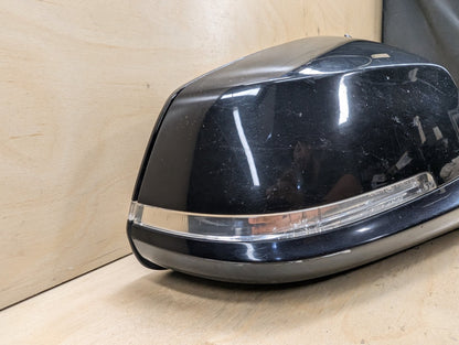OEM BMW F30 328 330 335 340 Left Driver Side Mirror Heated Auto Dip SHADOW GLOSS
