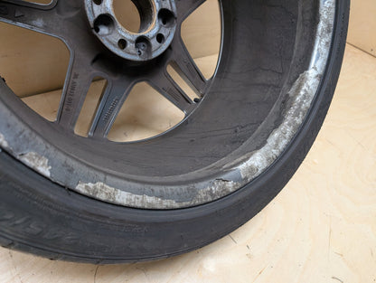 OEM Mercedes W207 E300 E400 E550 AMG Rear Wheel Rim 18x8.5 ET48 5 Double Spoke