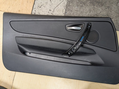 08-13 OEM BMW E82 128 135 COUPE Interior Front Rear Seats Door Panels BLACK