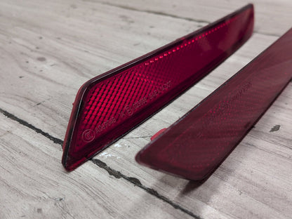 2016-2022 BMW 750i G12 Rear Left Right Bumper Reflectors SET 8063197 OEM