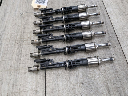 2011-2016 BMW F10 535i N55B30M0 Engine Motor Injector SET 7568607