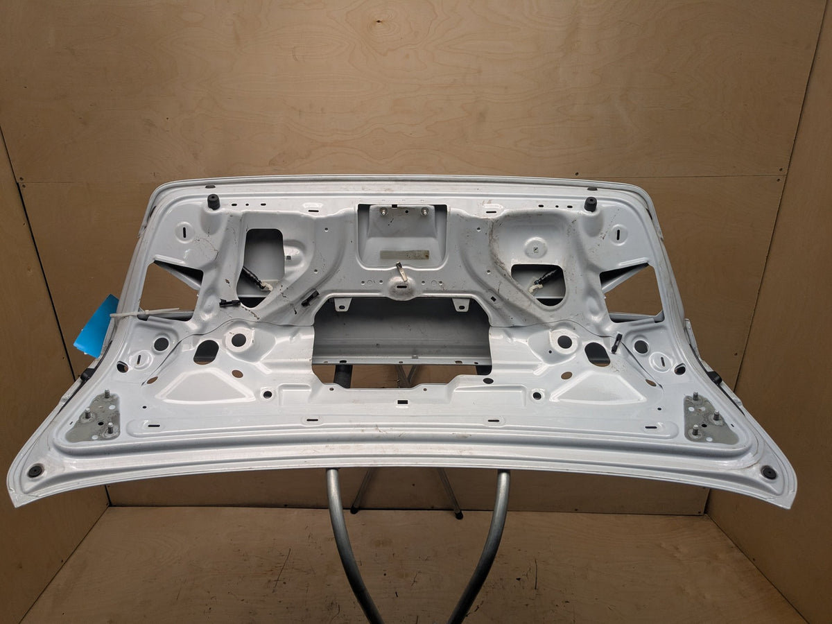 2013-2015 Audi RS5 8T Trunk Lid Shell Panel w/ Bracket & Spoiler Grey M1/Y7F