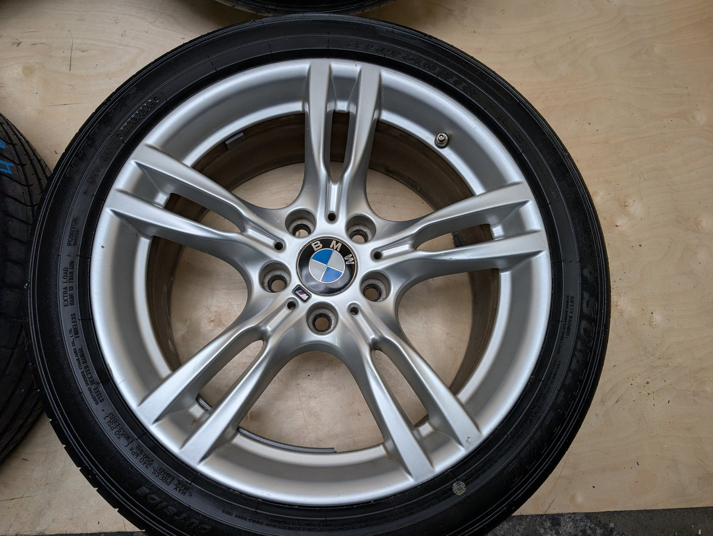 BMW OEM F30 F32 F33 Wheel Rim SET 7845881 Style 400M 18x8 18x8.5