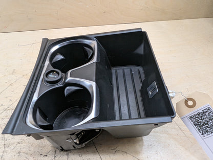 16-19 OEM BMW G11 G12 740 750 M760 Center Console Cup Holder USB Charging Port