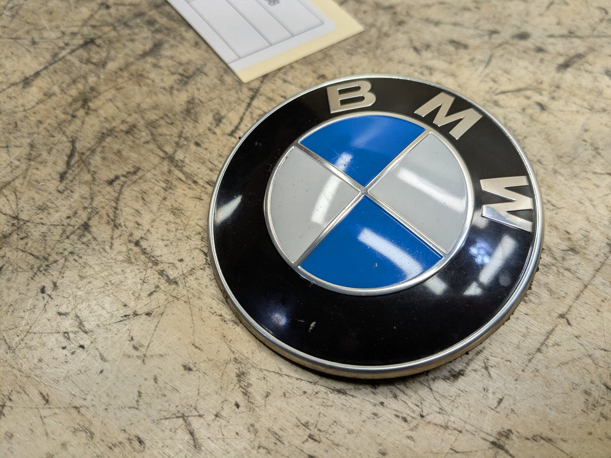 OEM BMW E82 E92 F02 F10 F22 F30 F44 F82 Rear Trunk Lid Round Emblem Logo 82MM