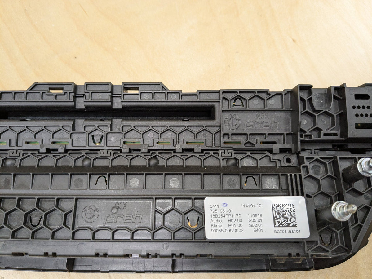 2018-2025 BMW X3 G01 Radio Control Panel 7951981 OEM