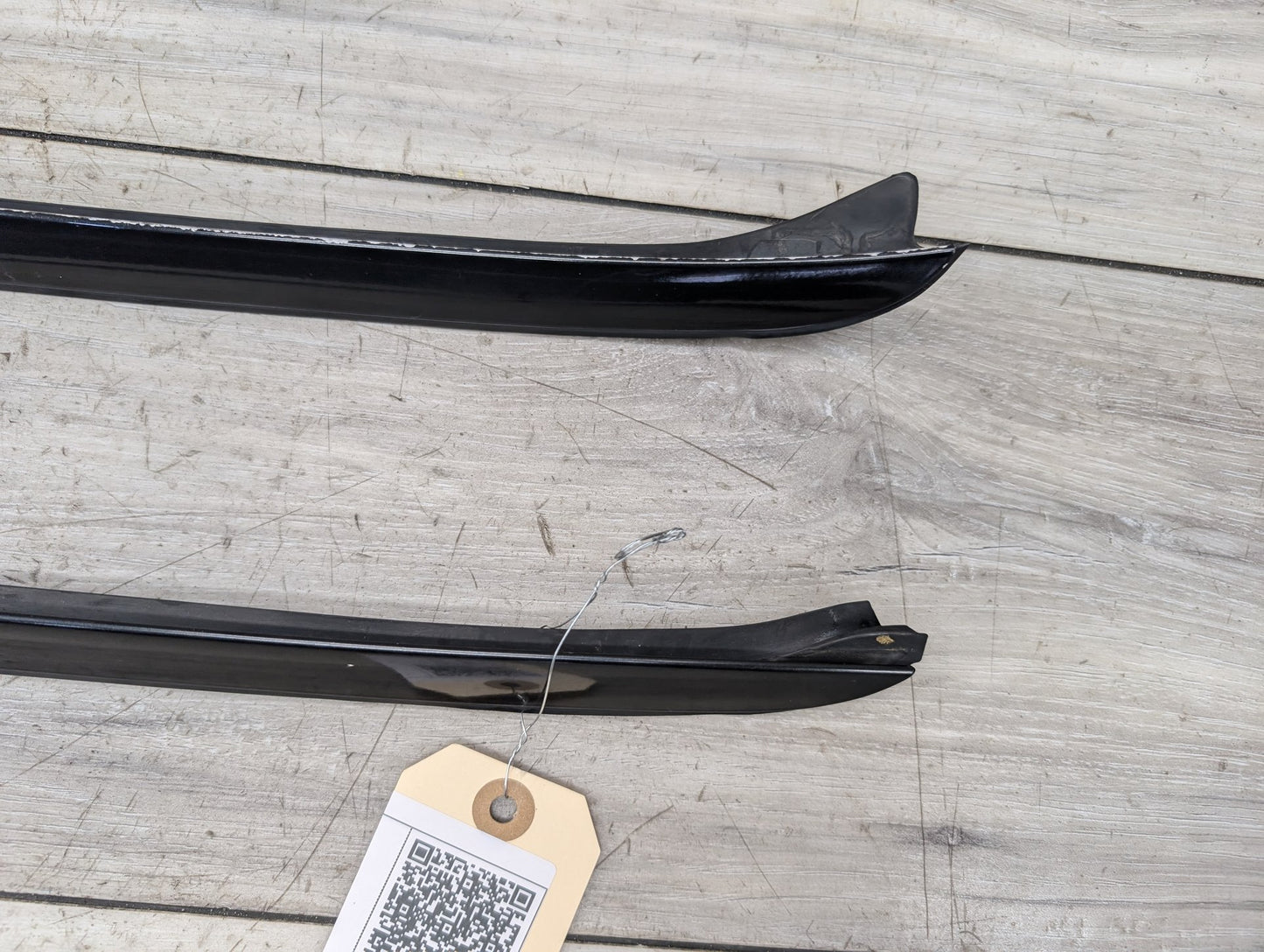 2007 - 2013 BMW X5 E70 Front Left Right Side Windshield Drip Trim Molding SET 7250395 N62B48B