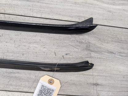 2007 - 2013 BMW X5 E70 Front Left Right Side Windshield Drip Trim Molding SET 7250395 N62B48B