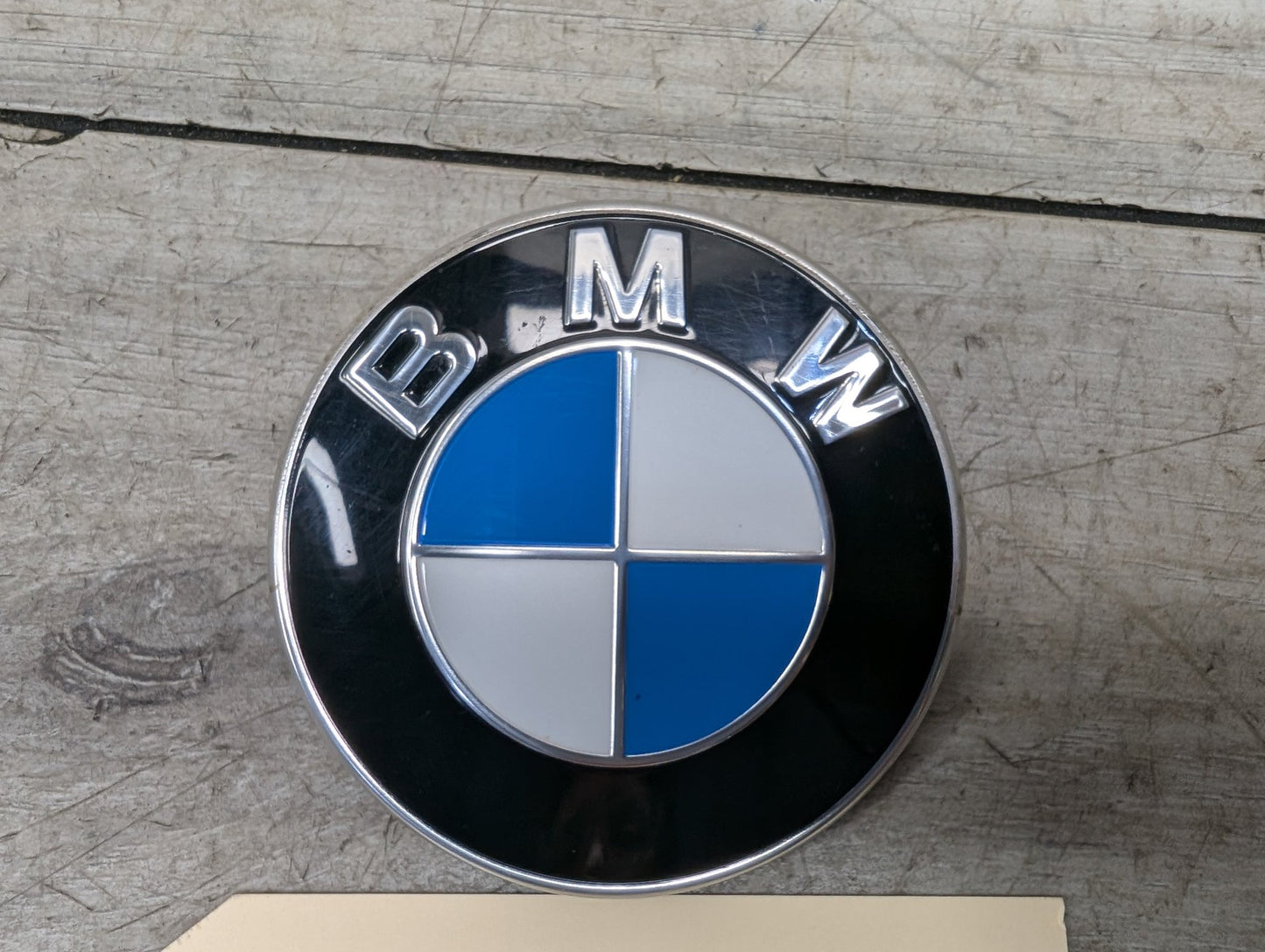 Genuine OEM BMW F39 F90 G20 G30 G80 M3 Bumper Hood Trunk Rear Round Emblem 74mm
