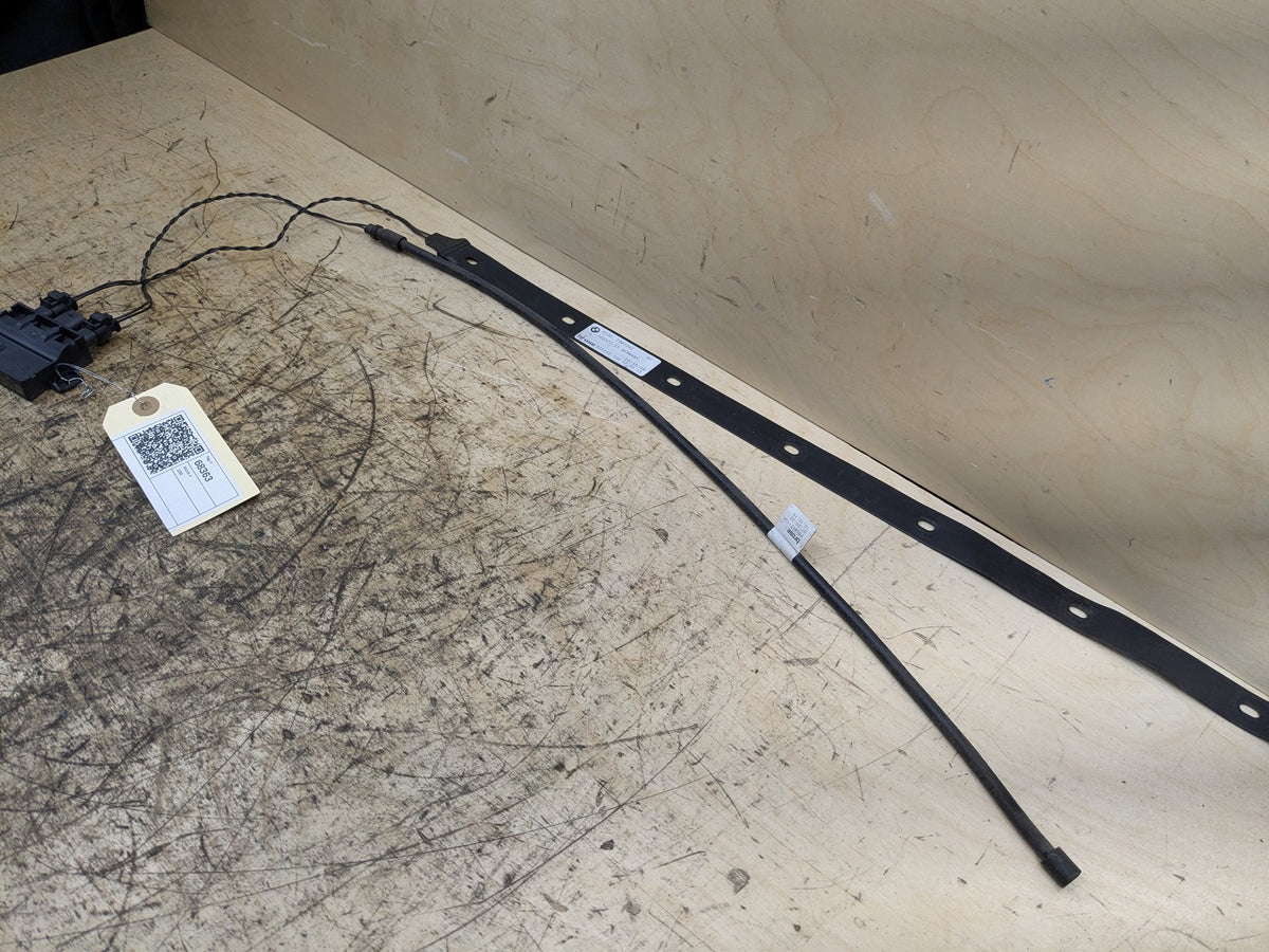 2016-2019 BMW 740Li G12 Rear Smart Opener Sensor Module W/ Harness & Strap SET 7391043 OEM