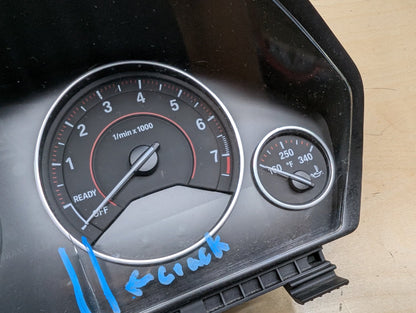 NOTE* 12-18 BMW 328i F30 Instrument Speedometer Guage Cluster 9295869