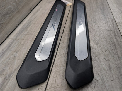 18-24 OEM BMW G01 G02 X3 X4 X Line Front Left Right Door Cover Trim Sills PAIR