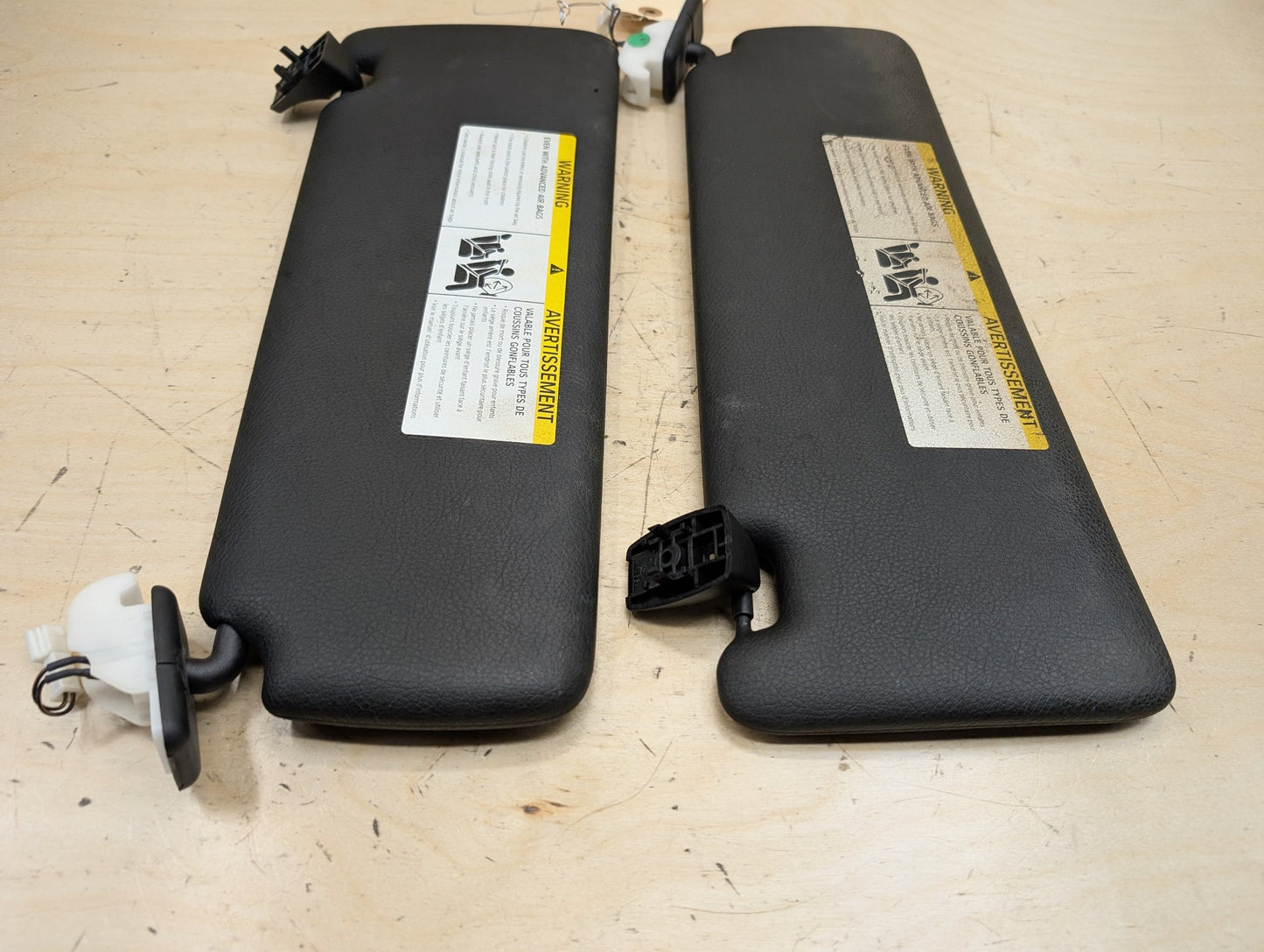 2012-2018 BMW 328i F30 Front Left Right Sun Visor SET 7313611