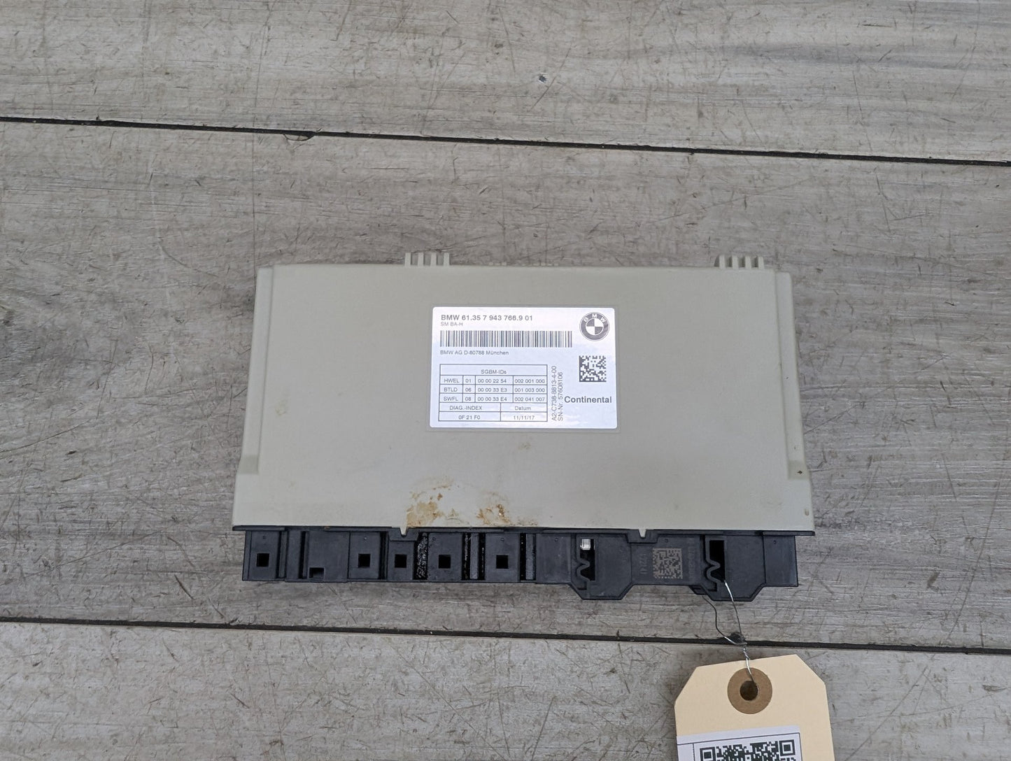 PRE-LCI OEM BMW F90 G01 G12 G30 M5 X3 Front Driver Passenger Seat Memory Module